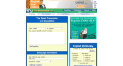 Desktop Screenshot of free-translator.com